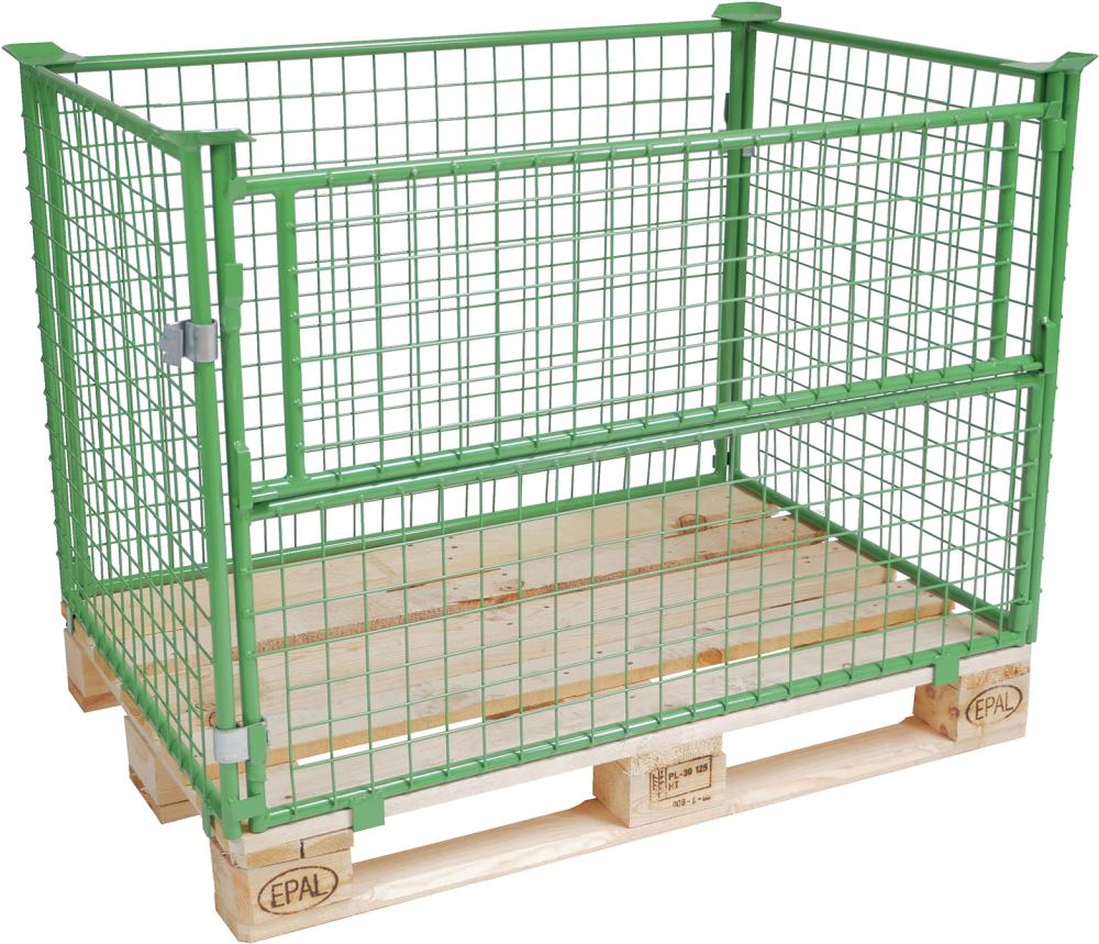 NEUTRAL Gitteraufsatzrahmen 80cm RAL 6017 5x5