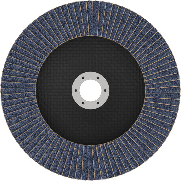 BOSCH X451 Fächerschleifscheibe, 180 x 22,23 mm, K60, Z29, 15-tlg