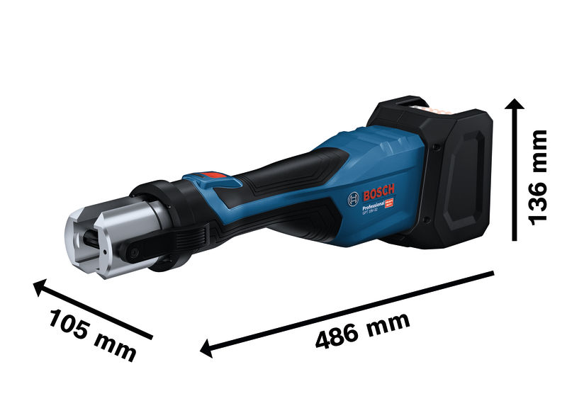 BOSCH Akku-Presswerkzeug GPT 18V-32, 1 x XL-BOXX, Kit SV BOSCH Akku-Presswerkzeug GPT 18V-32, 1 x XL-BOXX, Kit SV