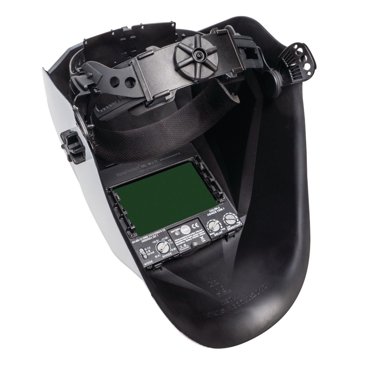 STÜRMER Automatik-Schweißschutzhelm Schweisskraft VarioProtect XXL-W-2 TC rot