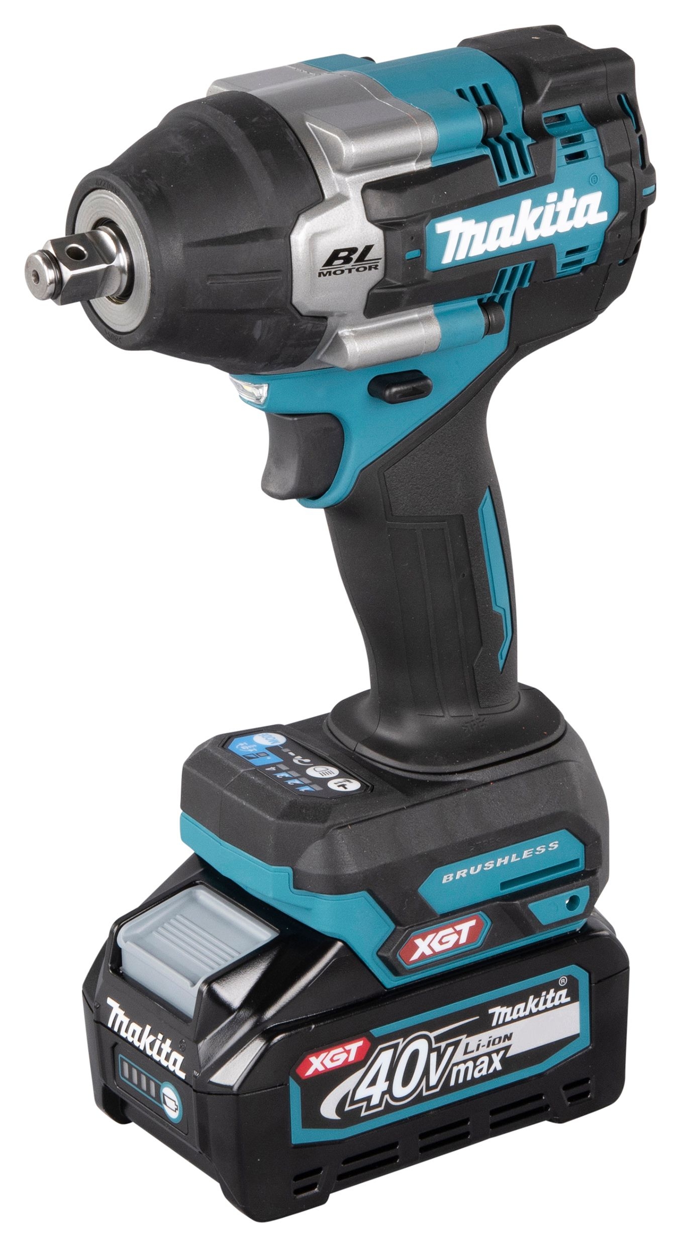 MAKITA Akku-Schlagschrauber TW007GM201 40V max. MAKITA Akku-Schlagschrauber TW007GM201 40V max.
