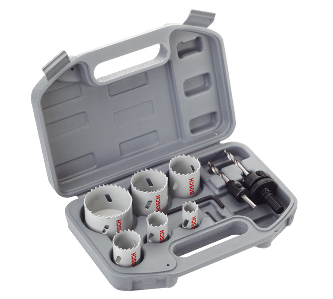 BOSCH 9-tlg. Lochsägen-Set HSS-Bimetall Universal BOSCH 9-tlg. Lochsägen-Set HSS-Bimetall Universal