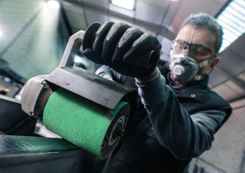 BOSCH PRO Y580 Schleifband, 100 x 285 mm, 90 mm, G60, 5-tlg. BOSCH PRO Y580 Schleifband, 100 x 285 mm, 90 mm, G60, 5-tlg.