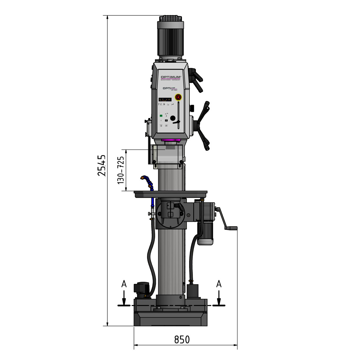STÜRMER Getriebebohrmaschine Optimum OPTIdrill DH 55V STÜRMER Getriebebohrmaschine Optimum OPTIdrill DH 55V