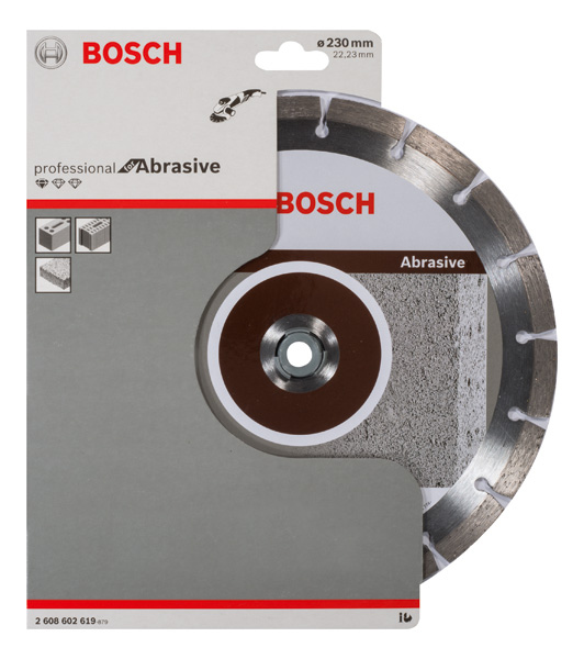 BOSCH Diamanttrennscheibe Standard for Abrasive, 230 x 22,23 x 2,3 x 10 mm BOSCH Diamanttrennscheibe Standard for Abrasive, 230 x 22,23 x 2,3 x 10 mm