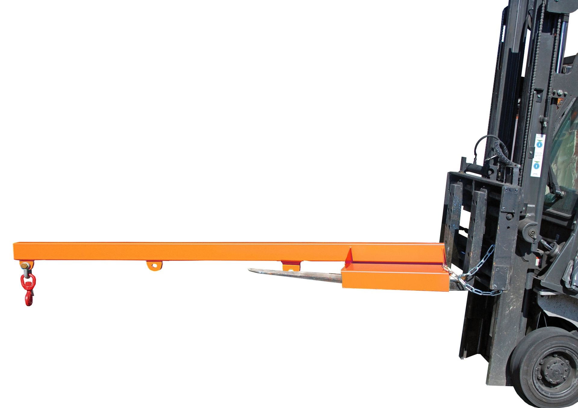 BAUER Lastarm LA 2400-1,0, lackiert, RAL 2000 Gelborange