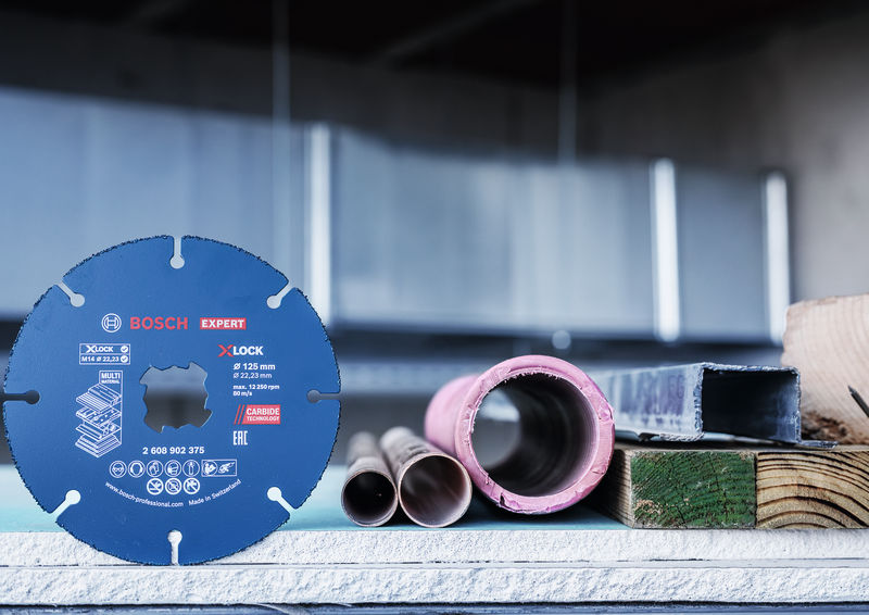 BOSCH EXPERT Carbide Multi Wheel Trennscheibe, 125 mm, 22,23 mm