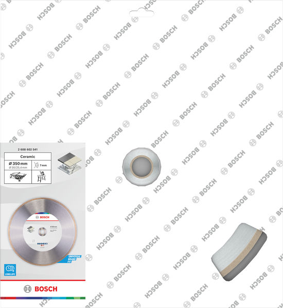 BOSCH Ceramic Trennscheibe, 350 x 7 mm, Bohrung 30/25,40 mm BOSCH Ceramic Trennscheibe, 350 x 7 mm, Bohrung 30/25,40 mm