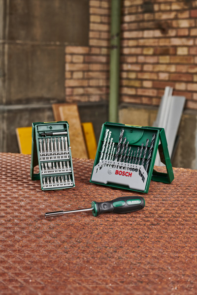 BOSCH 25+15+1 Mini-X-Line Sets plus Griff