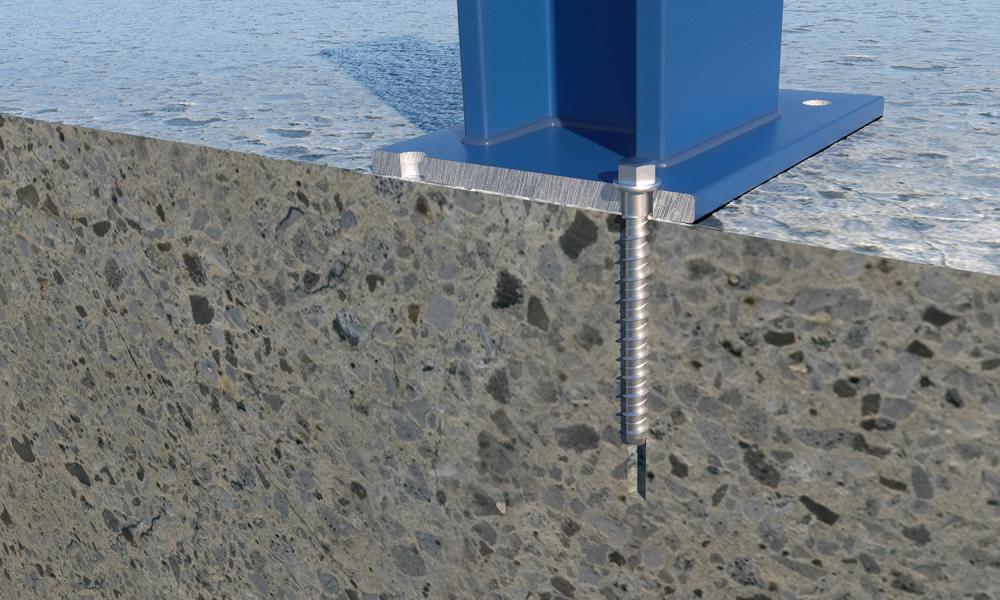 INDEX A PERFECT FIXING Betonschr. Sechskantk. zn Ø10 x80