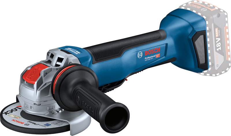 BOSCH Akku-Winkelschleifer mit X-LOCK GWX 18V-10 P in L-BOXX BOSCH Akku-Winkelschleifer mit X-LOCK GWX 18V-10 P in L-BOXX
