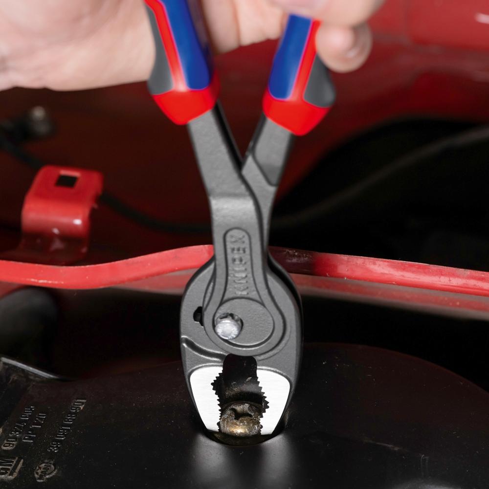 KNIPEX KNIPEX 82 02 200 TwinGrip® Front- und Seitengreifzange 200 mm grau atramentiert mit Comfort-Griffen poliert KNIPEX KNIPEX 82 02 200 TwinGrip® Front- und Seitengreifzange 200 mm grau atramentiert mit Comfort-Griffen poliert
