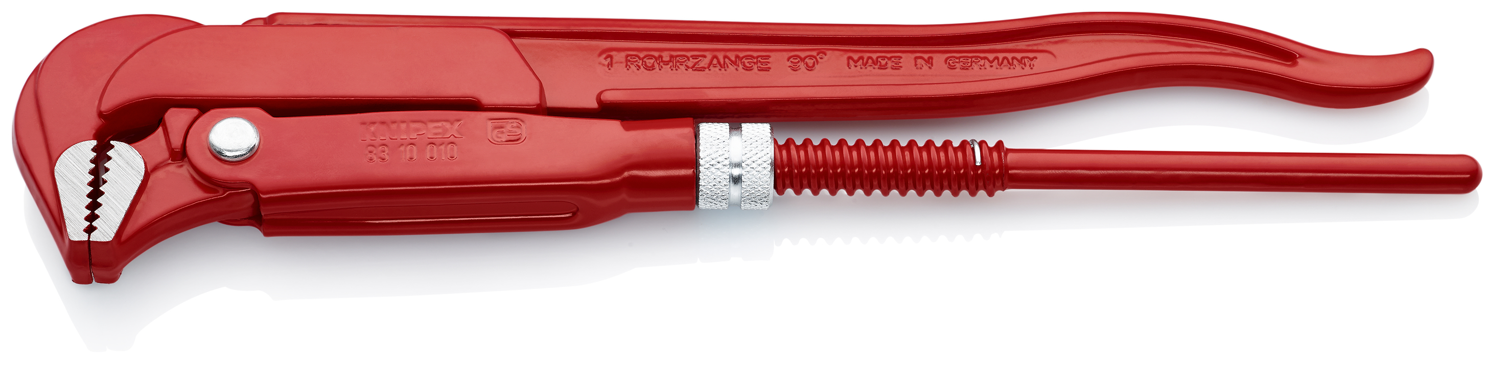 KNIPEX KNIPEX 83 10 010 Rohrzange 90° 310 mm rot pulverbeschichtet KNIPEX KNIPEX 83 10 010 Rohrzange 90° 310 mm rot pulverbeschichtet