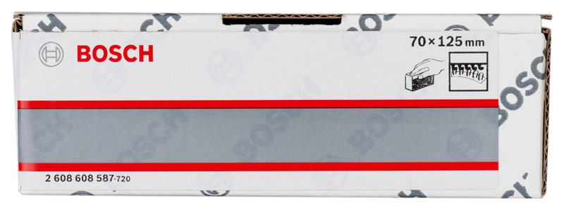 BOSCH Handschleifklotz, Kork, 70 x 125 mm BOSCH Handschleifklotz, Kork, 70 x 125 mm