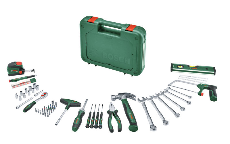 BOSCH Handwerkzeuge Advanced Werkzeugkoffer 64-tlg. BOSCH Handwerkzeuge Advanced Werkzeugkoffer 64-tlg.