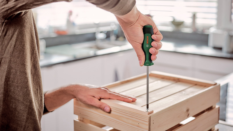 BOSCH Handwerkzeuge Schraubendreher-Set, 6-tlg. + Magnetisierer