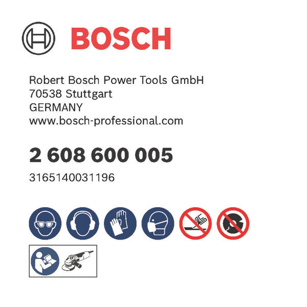 BOSCH PRO Metal Trennscheibe, 115 x 2,5 x 22,23 mm, gekröpft, oSa