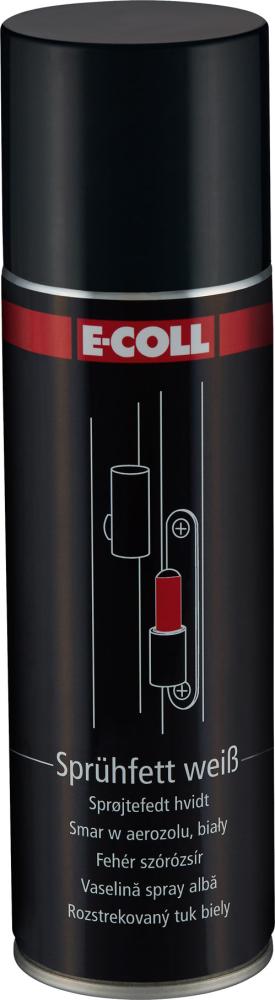 E-COLL Sprühfett weiß 300ml E-COLL Sprühfett weiß 300ml