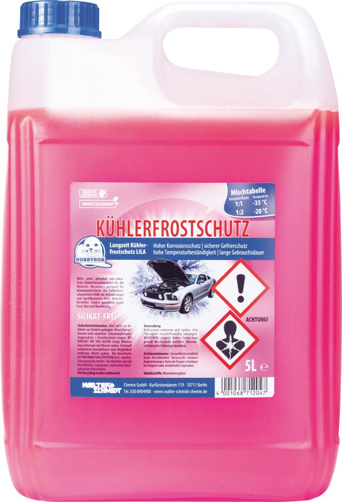 ROBBYROB Kühlerfrostschutz R12+ lila silikatfrei 5L