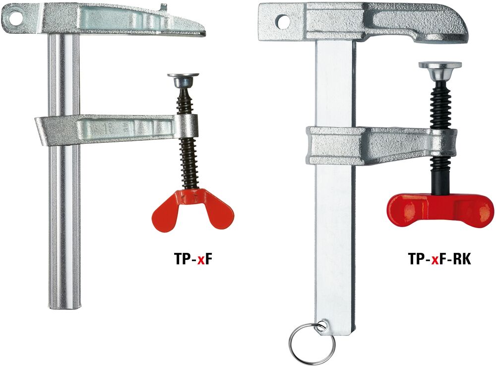 BESSEY Polschweißzwinge LP / TP mit Flügelschraube BESSEY Polschweißzwinge LP / TP mit Flügelschraube
