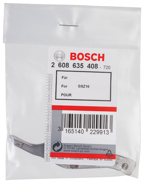 BOSCH Messer Kurve, für Bosch-Schlitzschere GSZ 160 Professional