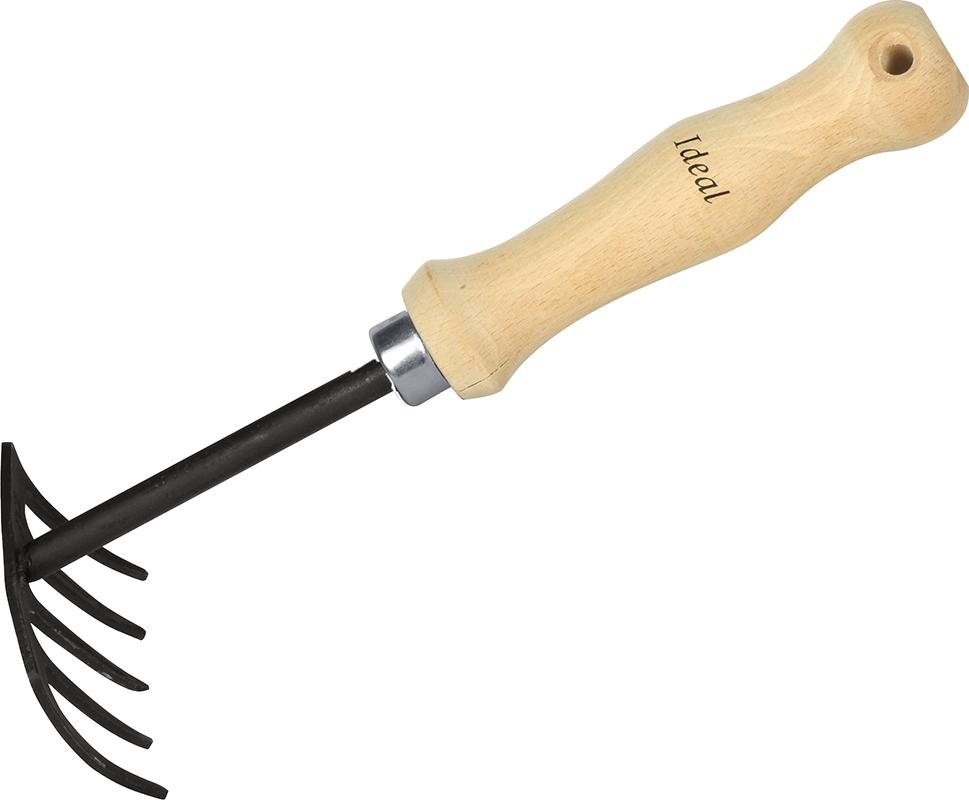 IDEAL IDEAL-Handrechen Buchenstiel 15,5 cm IDEAL IDEAL-Handrechen Buchenstiel 15,5 cm