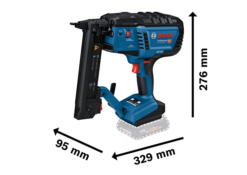 BOSCH Akku-Holzklammerer GTH 18V-38 M BOSCH Akku-Holzklammerer GTH 18V-38 M
