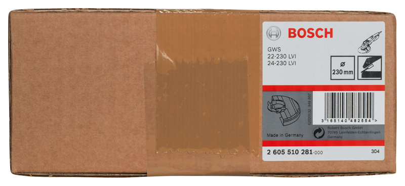 BOSCH Schutzhaube ohne Deckblech zum Schleifen, 230 mm BOSCH Schutzhaube ohne Deckblech zum Schleifen, 230 mm