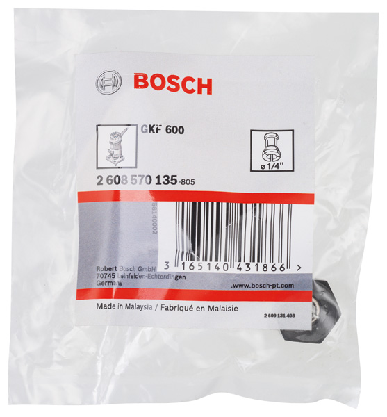 BOSCH Spannzange, passend für GKF 600 BOSCH Spannzange, passend für GKF 600