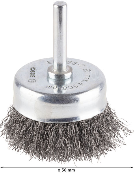 BOSCH PRO Metal clean Topfbürste, gerader Schaft, 50 x 0,2 mm