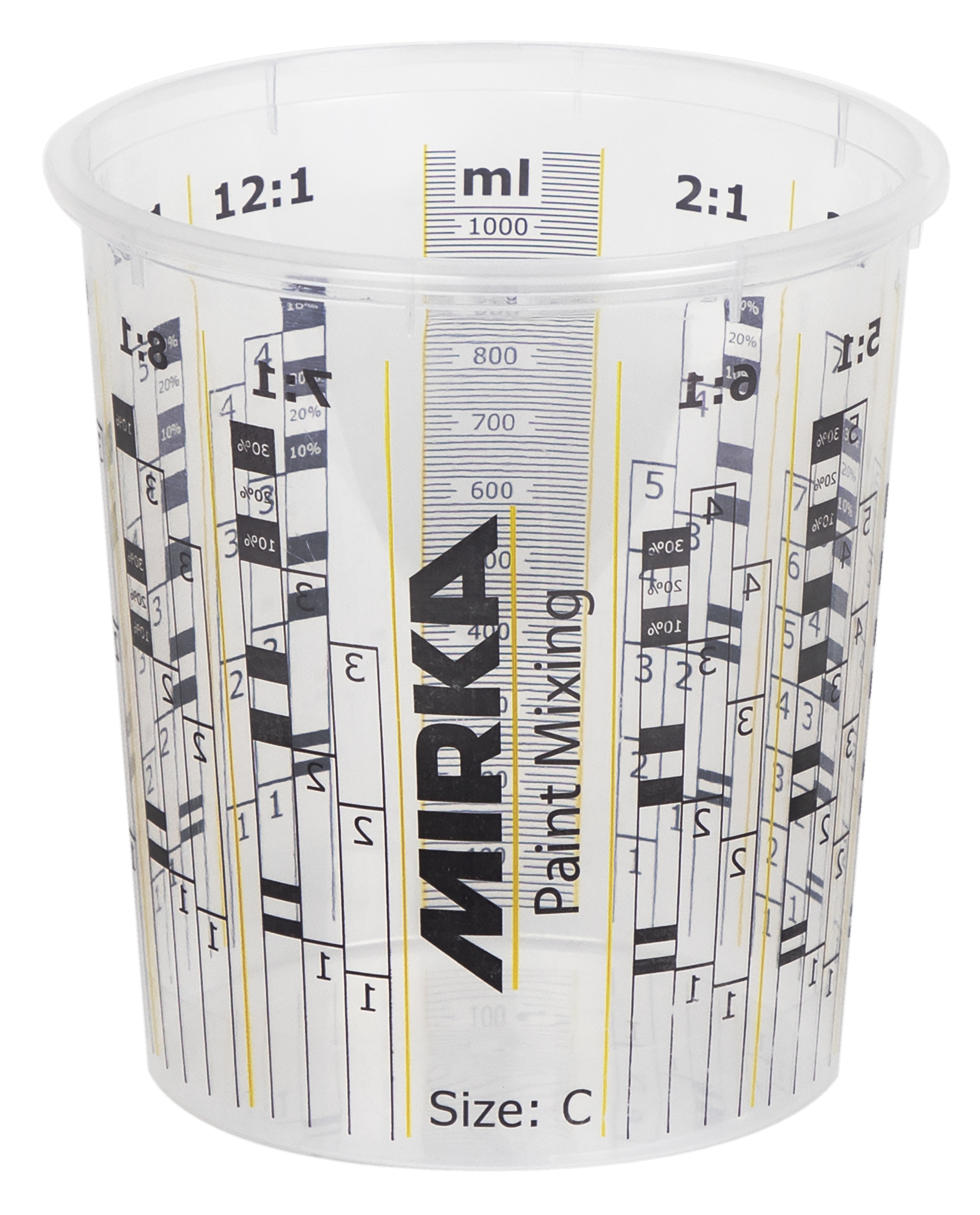 MIRKA Mischbecher 1300ml, 200/pack MIRKA Mischbecher 1300ml, 200/pack