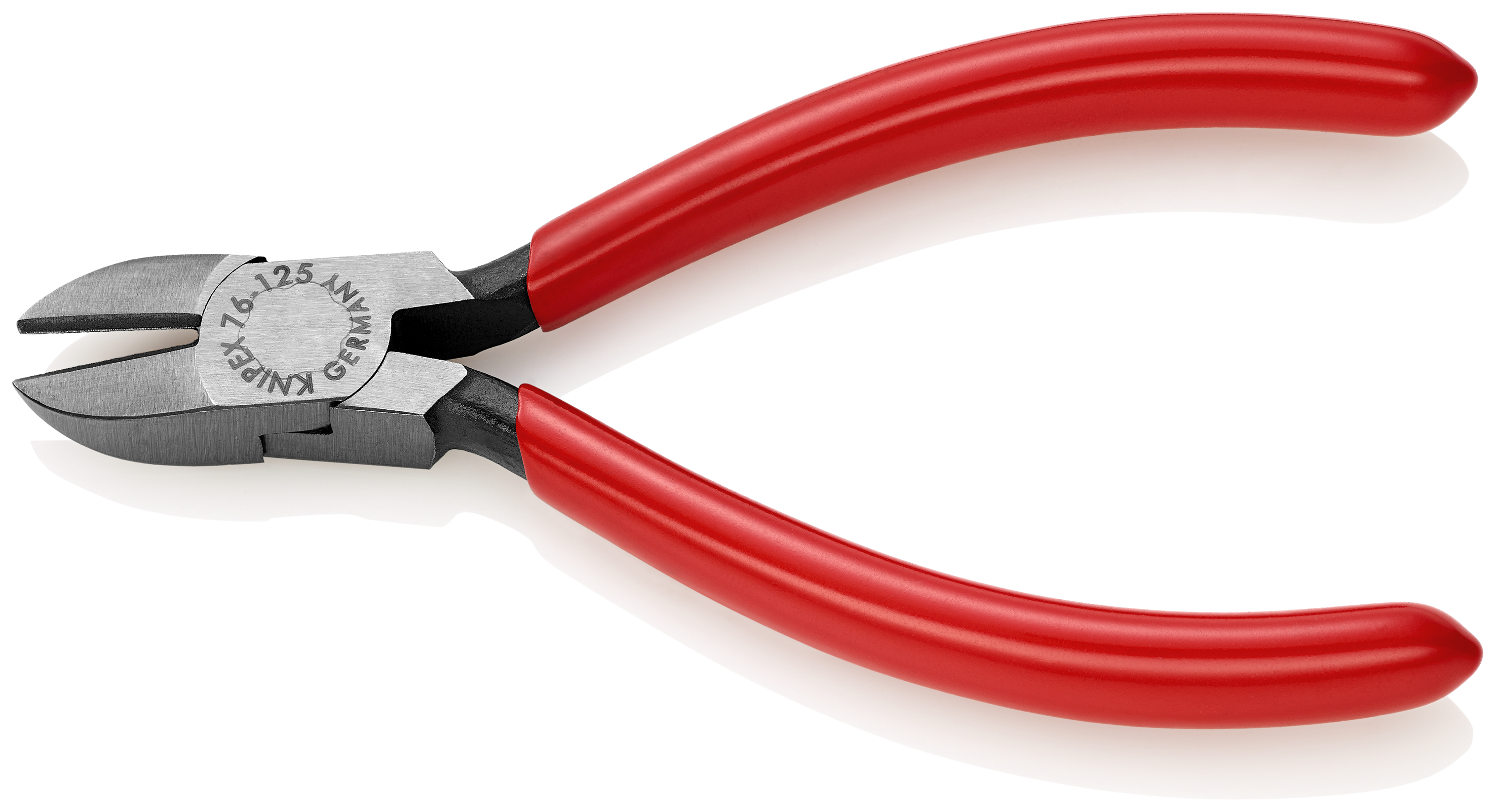 KNIPEX KNIPEX 76 01 125 Seitenschneider für Elektromechaniker 125 mm schwarz atramentiert mit Kunststoff überzogen poliert KNIPEX KNIPEX 76 01 125 Seitenschneider für Elektromechaniker 125 mm schwarz atramentiert mit Kunststoff überzogen poliert