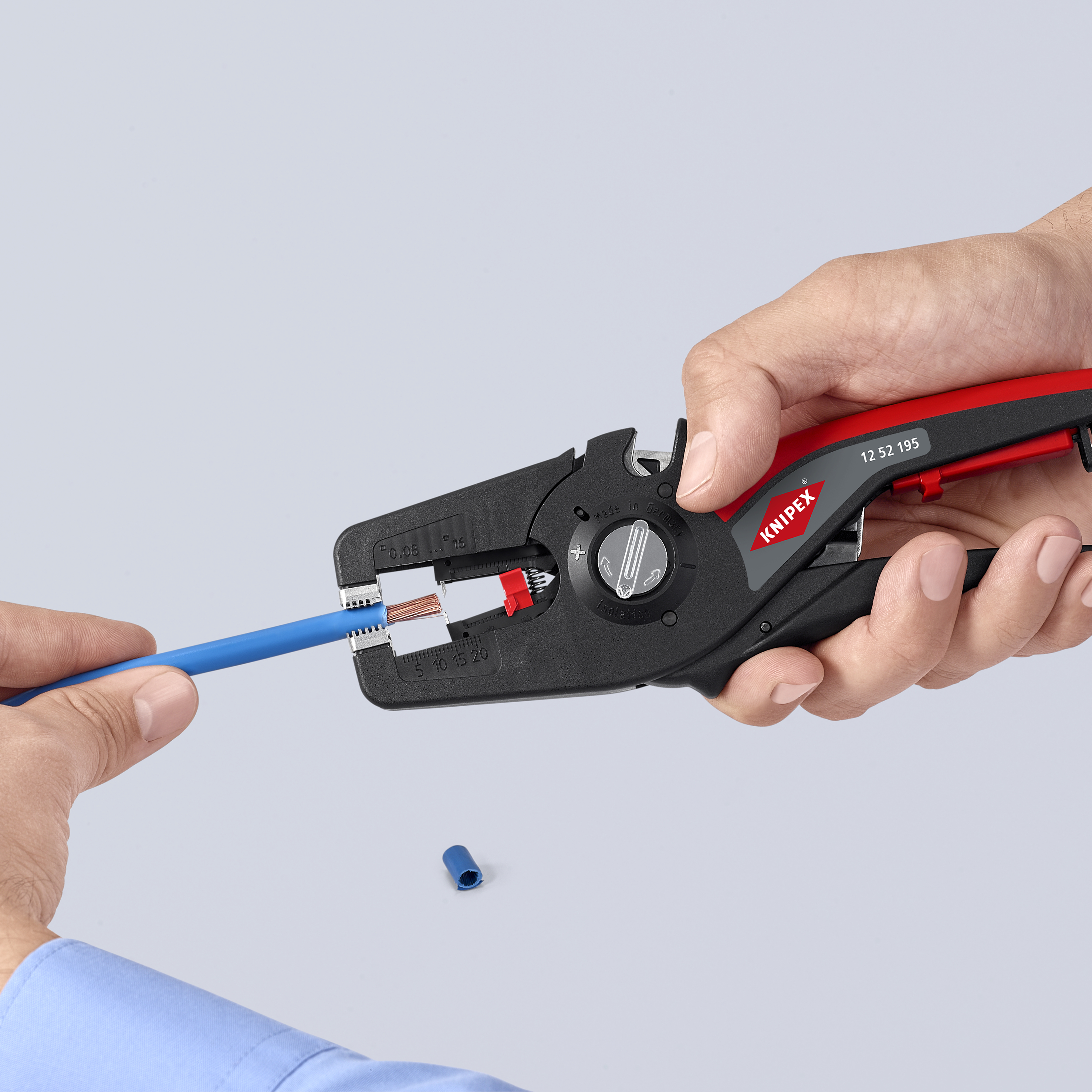 KNIPEX KNIPEX 12 52 195 SB PreciStrip16® Automatische Abisolierzange 190 mm KNIPEX KNIPEX 12 52 195 SB PreciStrip16® Automatische Abisolierzange 190 mm