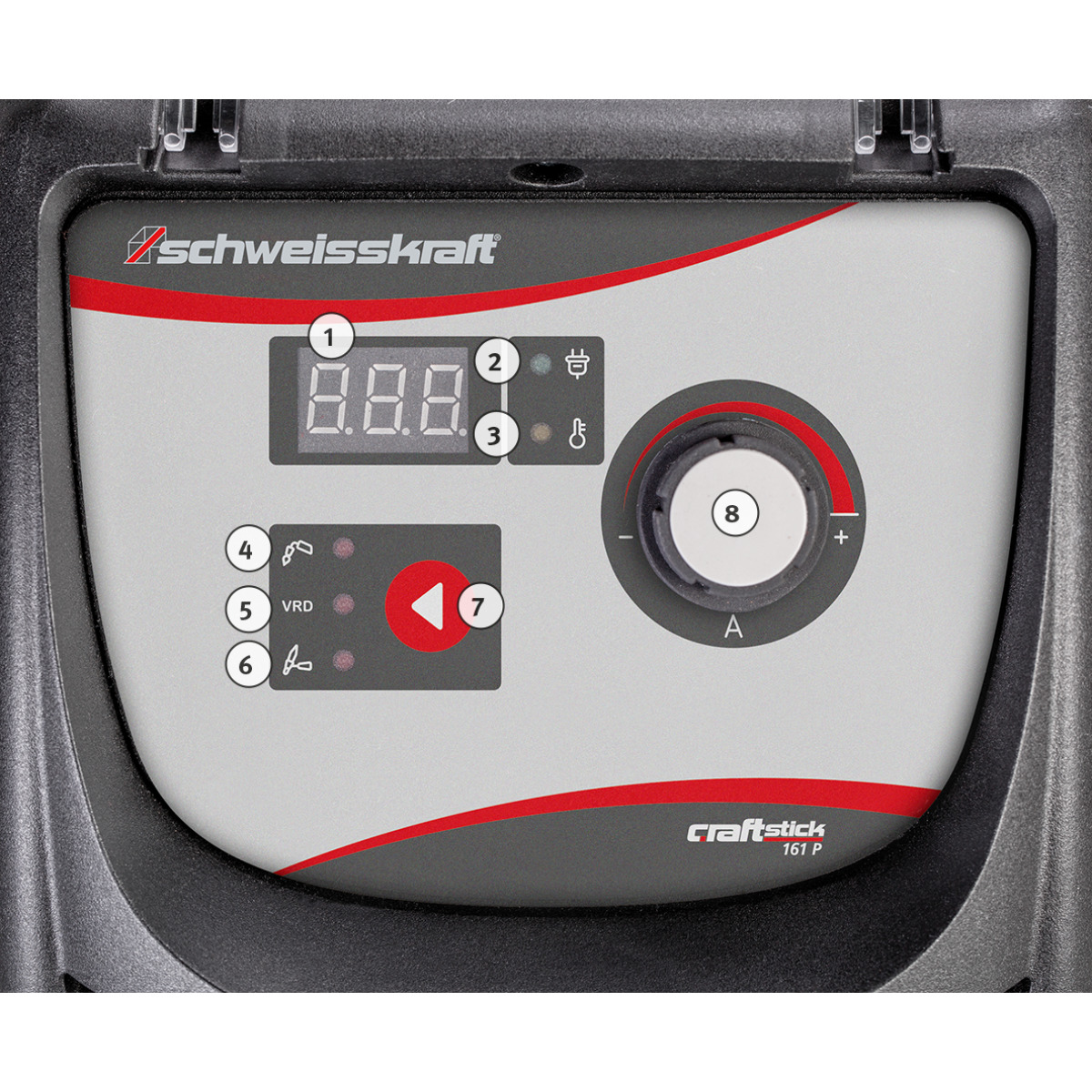 STÜRMER Elektrodeninverter Schweisskraft CRAFT-STICK 161P STÜRMER Elektrodeninverter Schweisskraft CRAFT-STICK 161P
