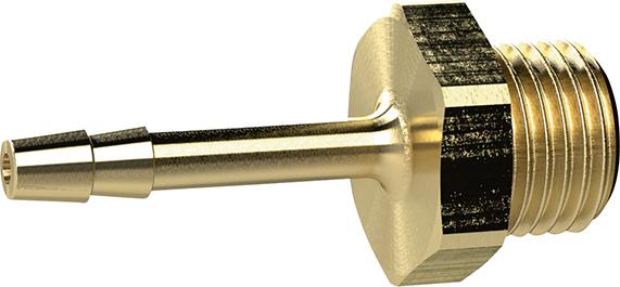 RIEGLER Einschraubtülle AG 1/4" LW 9 Messing