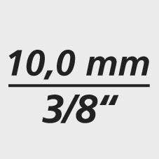 ASW Kraft- Schraubendrehereinsatz 3/8" Innensechskant 6mm ASW
