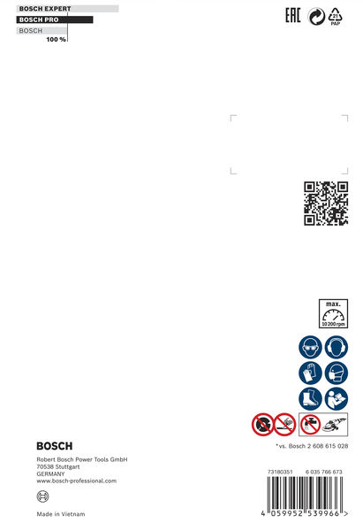 BOSCH EXPERT MultiMaterial Diamanttrennscheiben, 150 x 22,23 x 2,4 x 12 mm