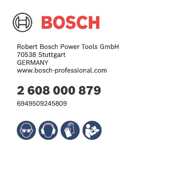 BOSCH PRO Absaughaube, mit Schlüssel, 115/125 mm BOSCH PRO Absaughaube, mit Schlüssel, 115/125 mm