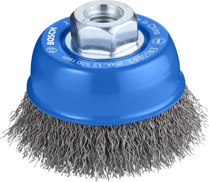 BOSCH PRO Metal clean Topfbürste, 70 x 0,3 mm, Gewinde