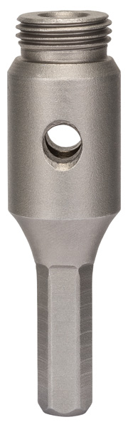 BOSCH Adapter für Diamantbohrkronen, Maschinenseite 6-Kant, Kronenseite G 1/2Zoll,88mm BOSCH Adapter für Diamantbohrkronen, Maschinenseite 6-Kant, Kronenseite G 1/2Zoll,88mm