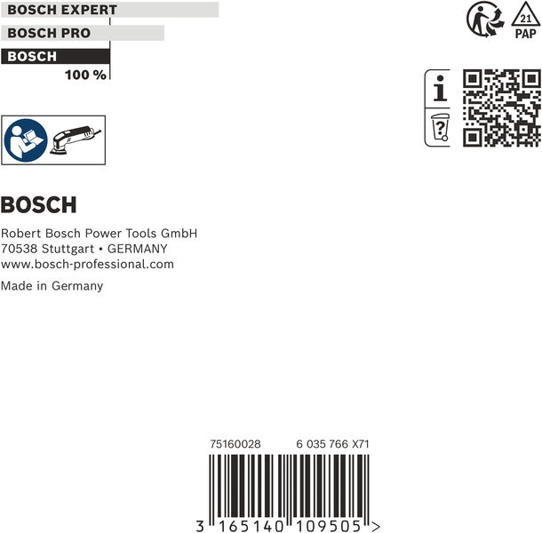 BOSCH Schleifteller BOSCH Schleifteller