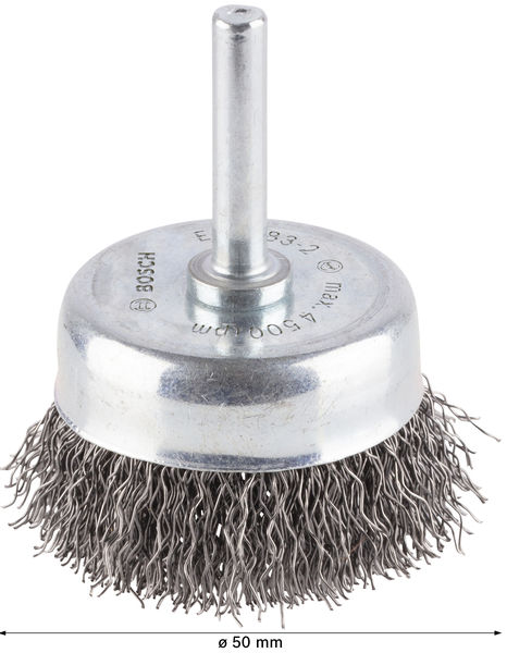 BOSCH PRO Metal clean Topfbürste, gerader Schaft, 50 x 0,3 mm
