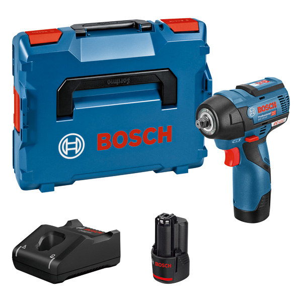 BOSCH Akku-Drehschlagschrauber GDS 12V-115, 2 x Akku GBA 12V 3.0Ah in L-BOXX BOSCH Akku-Drehschlagschrauber GDS 12V-115, 2 x Akku GBA 12V 3.0Ah in L-BOXX