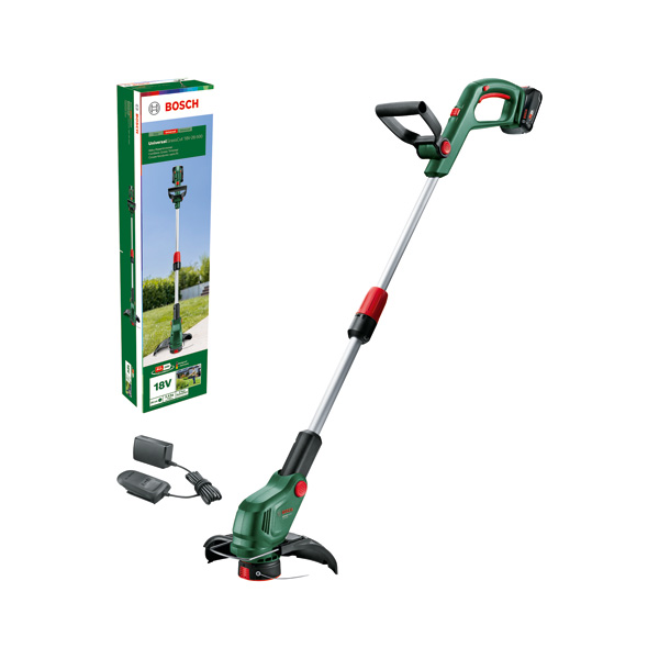 BOSCH Akku-Rasentrimmer UniversalGrassCut 18V-26-500, 1 x Akku PBA 18V 2.0Ah