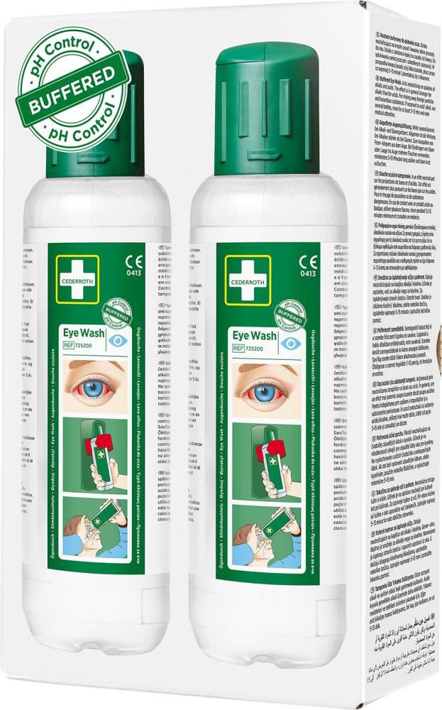 CEDERROTH Augenspülung 2x500ml Flaschen