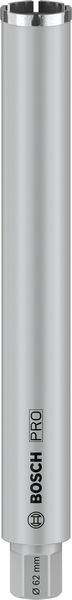 BOSCH PRO Nassbohrkrone, 62 x 450 mm, G 1 1/4 Zoll UNC BOSCH PRO Nassbohrkrone, 62 x 450 mm, G 1 1/4 Zoll UNC