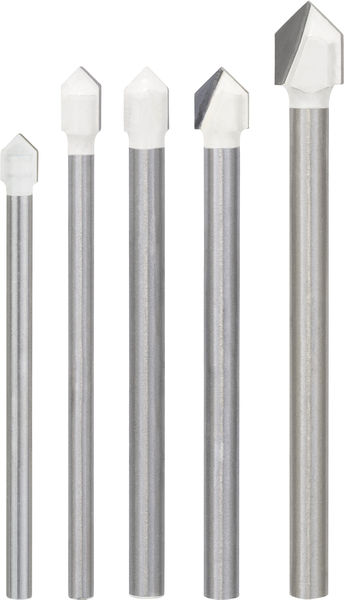 BOSCH CYL-9 Ceramic dry Fliesenbohrer-Set, 5,5/6/7/8/10 mm, 5-tlg