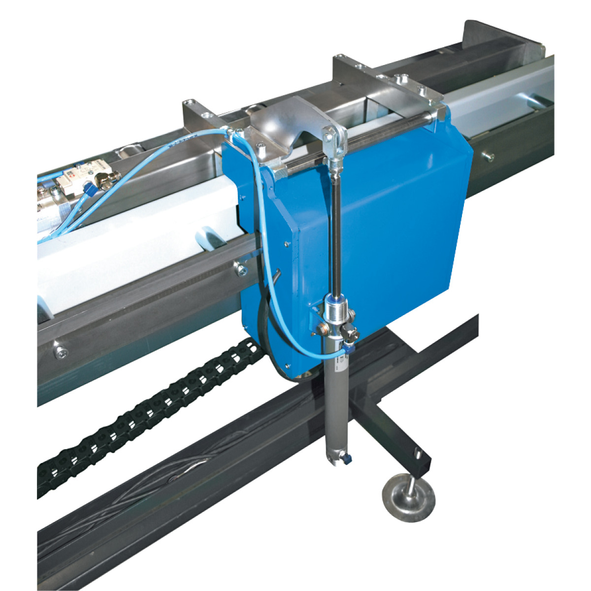 METALLKRAFT Erweiterung des Rollen- und Messbahnsystems MRB Standard für effektiveres und zeitsparendes Arbeiten Materialarm pneumatisch wegklappbar METALLKRAFT Erweiterung des Rollen- und Messbahnsystems MRB Standard für effektiveres und zeitsparendes Arbeiten Materialarm pneumatisch wegklappbar