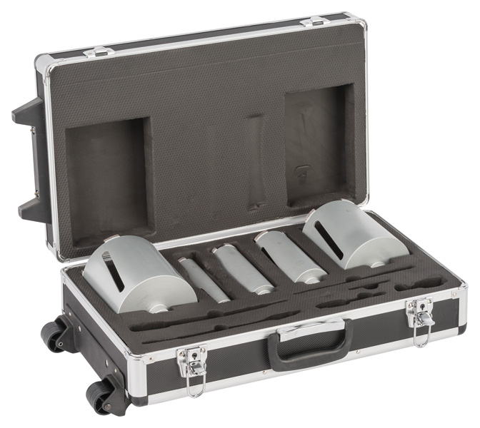 BOSCH Diamanttrockenbohrkronen-Set, 5-tlg., G 1/2 Zoll, 38-127 mm