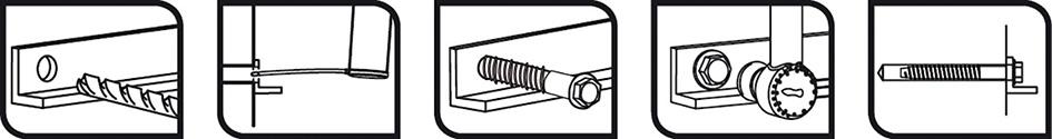 INDEX A PERFECT FIXING Betonschr. Sechskantk. zn Ø12 x80